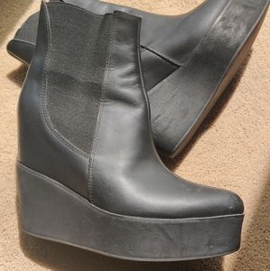 Jeffery Campbell platform booties size 7.5